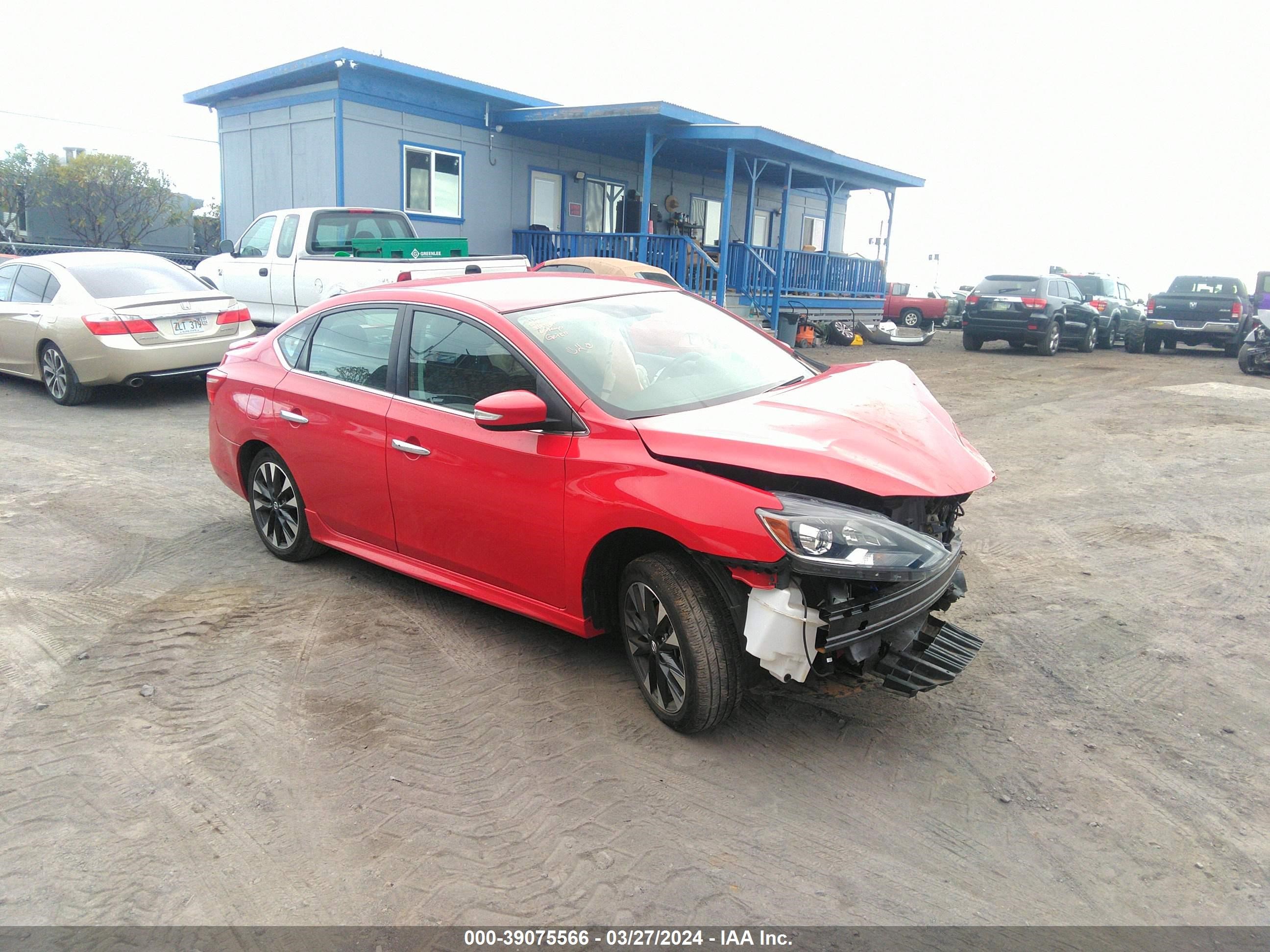 nissan sentra 2019 3n1ab7ap2ky367836