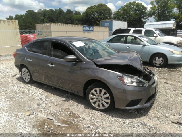 nissan sentra 2019 3n1ab7ap2ky375404