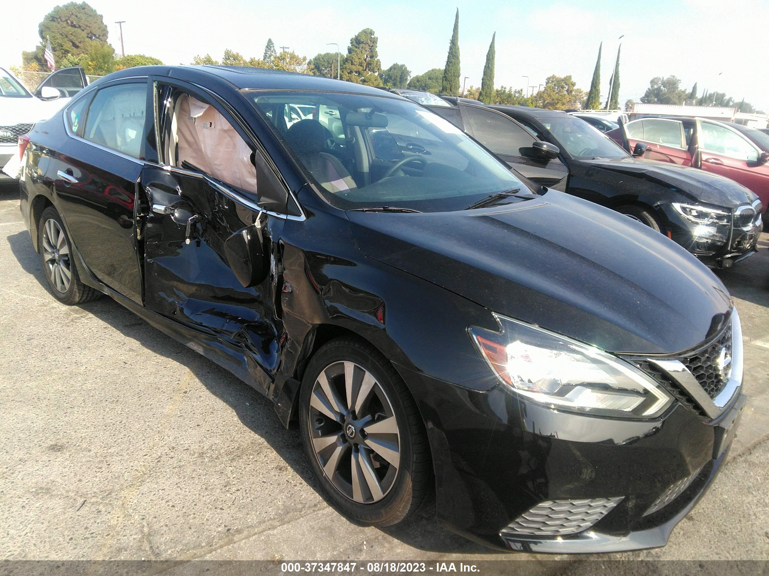 nissan sentra 2019 3n1ab7ap2ky400656