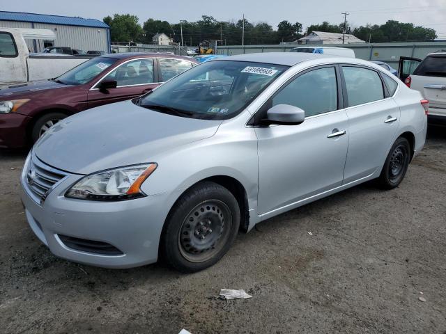 nissan sentra s 2013 3n1ab7ap3dl615401