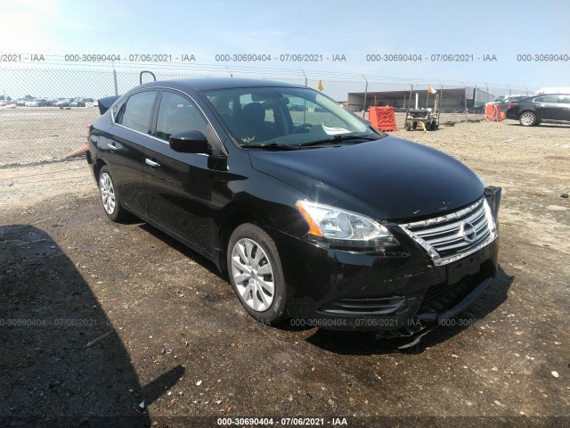 nissan sentra 2014 3n1ab7ap3el608367