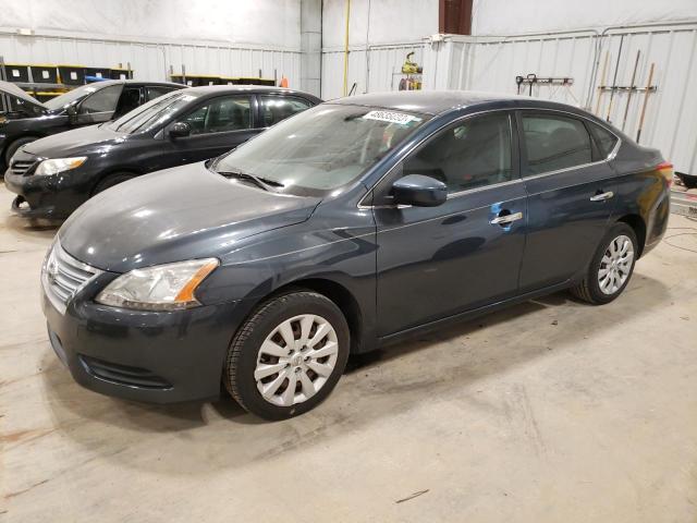 nissan sentra s 2014 3n1ab7ap3el608532