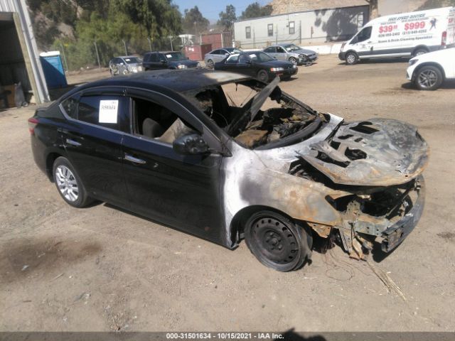 nissan sentra 2014 3n1ab7ap3el609664