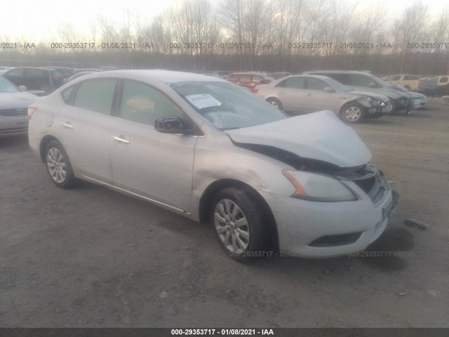 nissan sentra 2014 3n1ab7ap3el613620