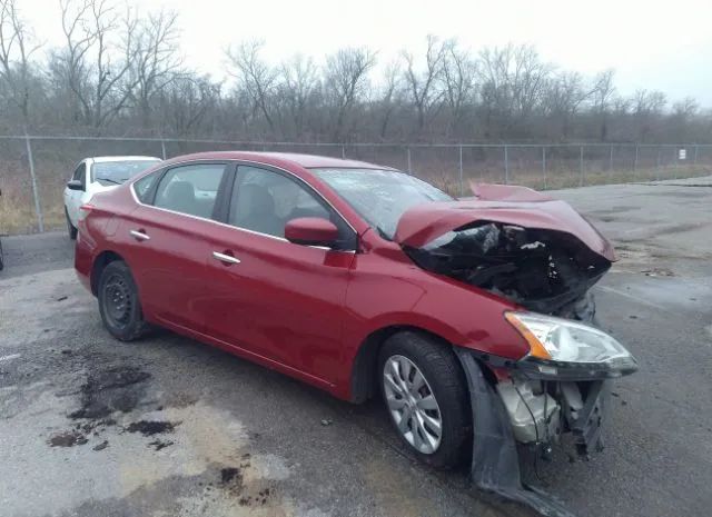 nissan sentra 2014 3n1ab7ap3el624259