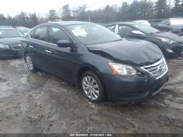 nissan sentra 2014 3n1ab7ap3el629171