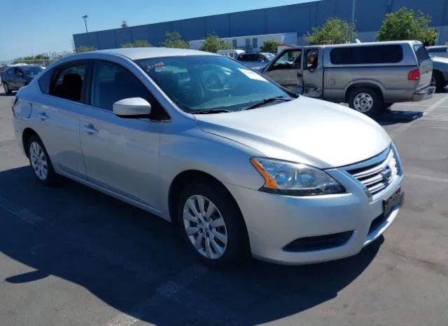 nissan sentra 2014 3n1ab7ap3el632118