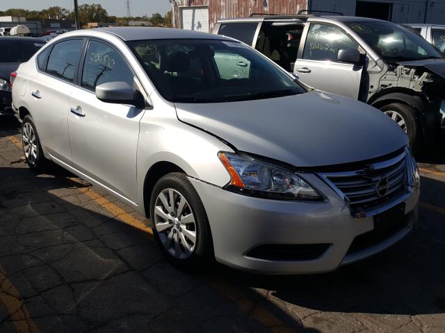 nissan sentra s 2014 3n1ab7ap3el668620