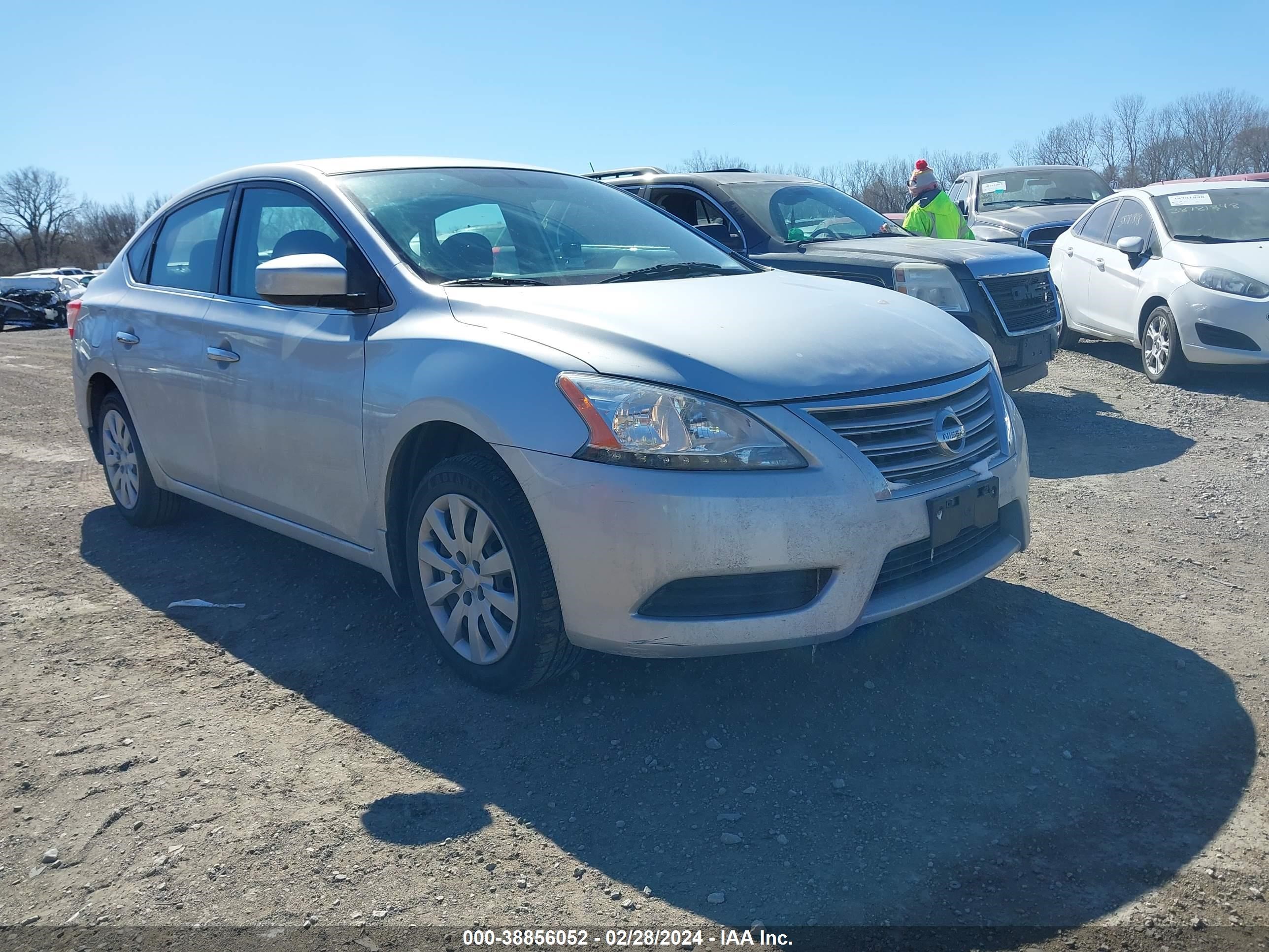 nissan sentra 2014 3n1ab7ap3el671811