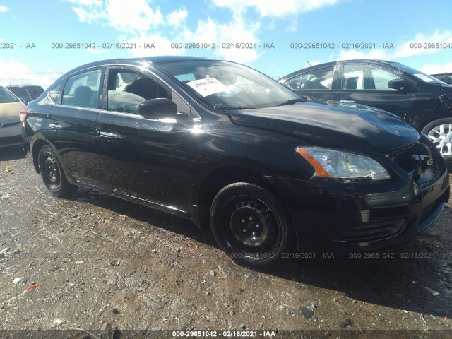 nissan sentra 2014 3n1ab7ap3el689239