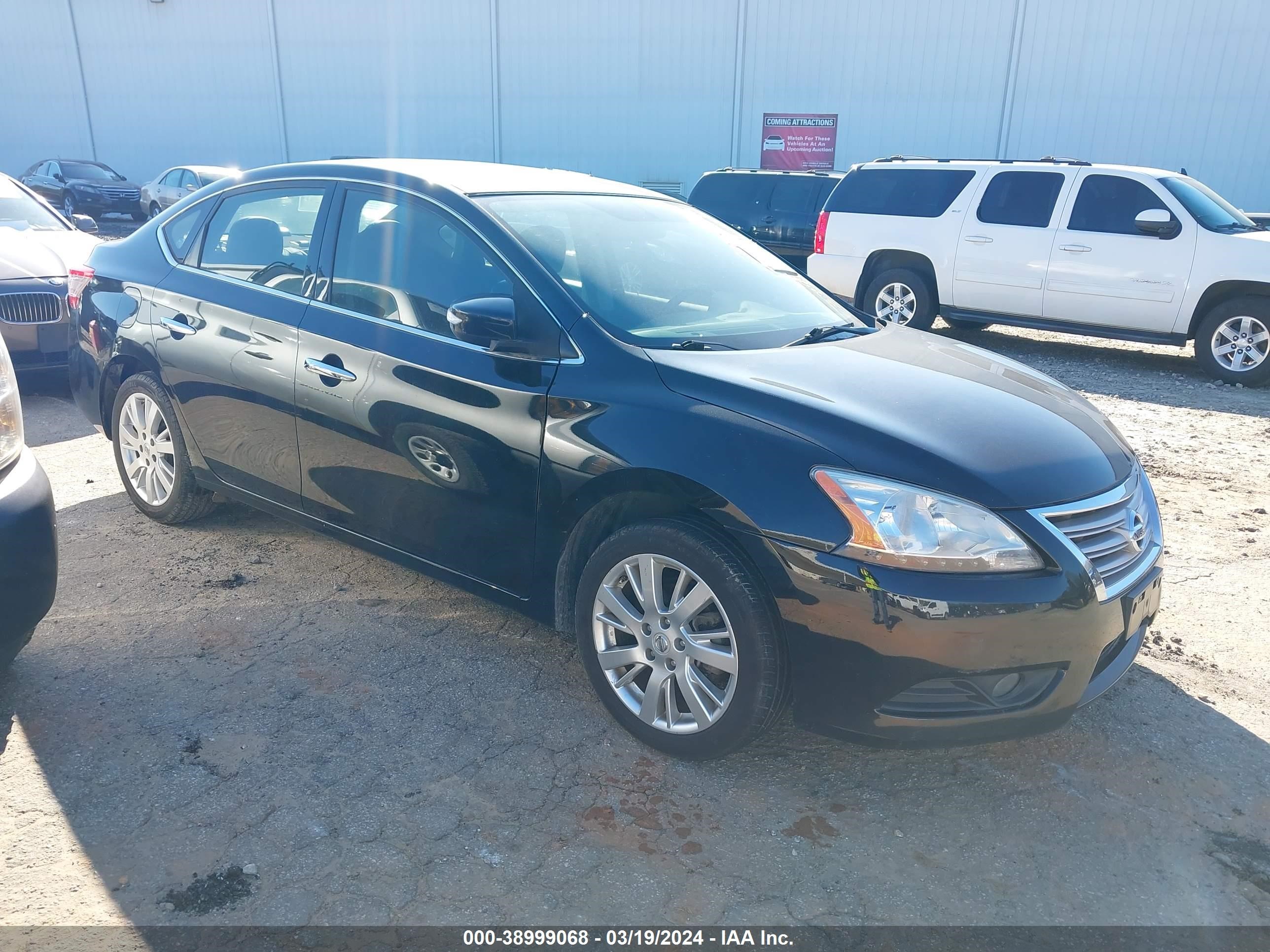 nissan sentra 2014 3n1ab7ap3ey206903