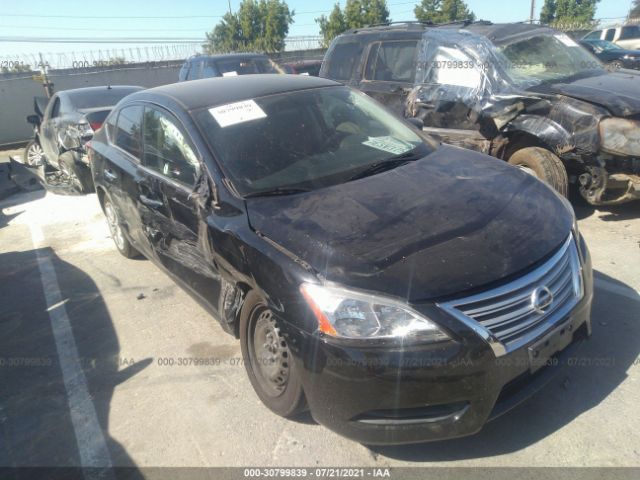 nissan sentra 2014 3n1ab7ap3ey208733