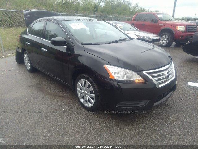 nissan sentra 2014 3n1ab7ap3ey212166