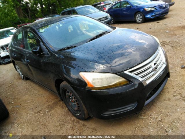 nissan sentra 2014 3n1ab7ap3ey215567