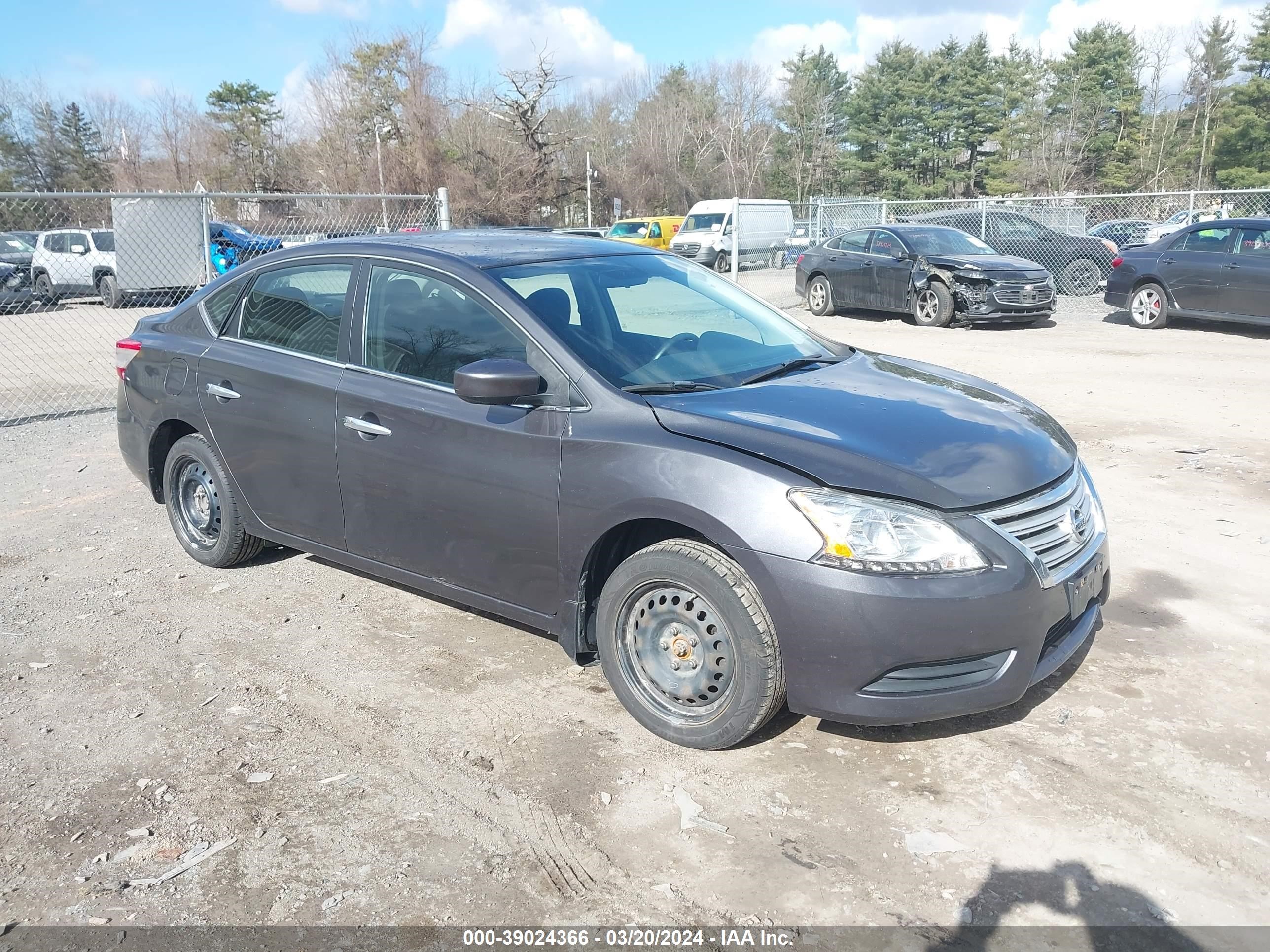 nissan sentra 2014 3n1ab7ap3ey215777