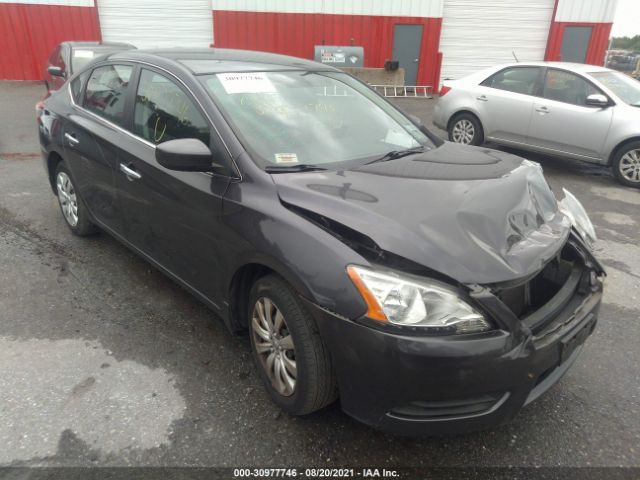 nissan sentra 2014 3n1ab7ap3ey221224