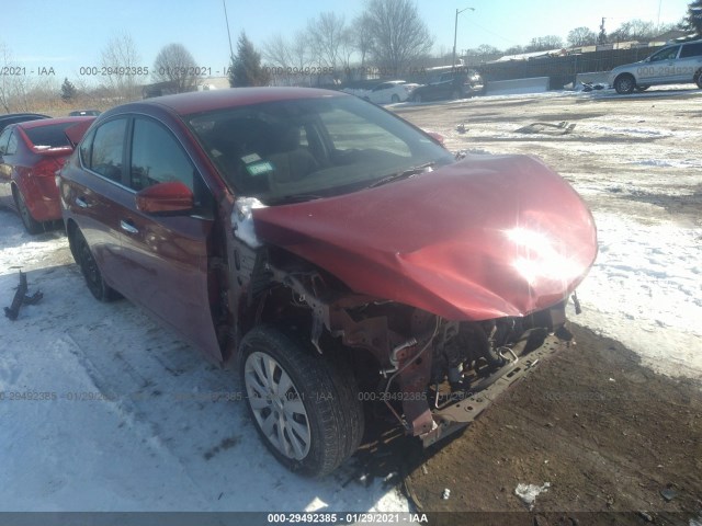 nissan sentra 2014 3n1ab7ap3ey239061