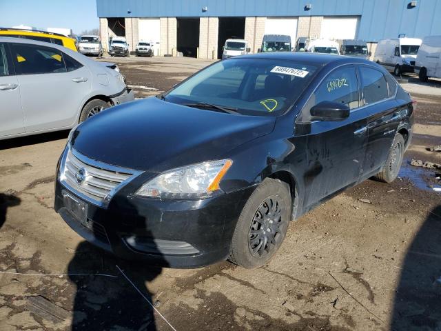 nissan sentra s 2014 3n1ab7ap3ey248911