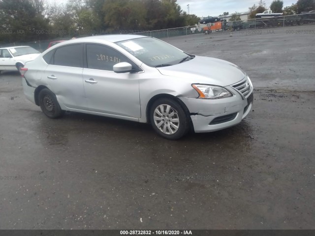 nissan sentra 2014 3n1ab7ap3ey252599