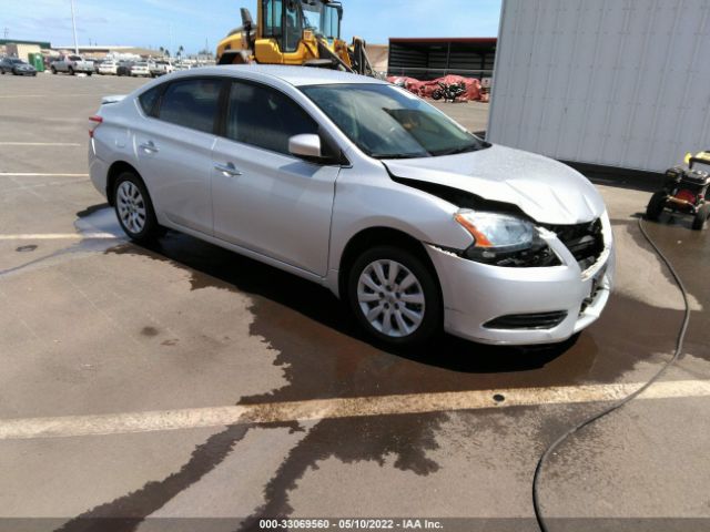 nissan sentra 2014 3n1ab7ap3ey277955