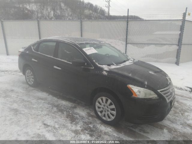 nissan sentra 2014 3n1ab7ap3ey286607