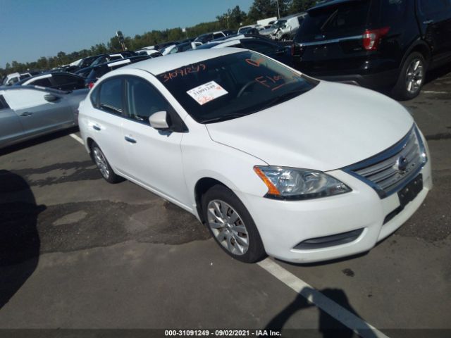 nissan sentra 2014 3n1ab7ap3ey323803