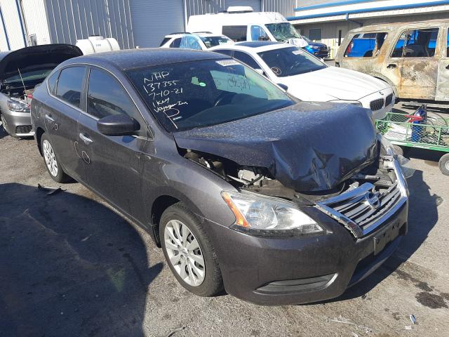 nissan sentra s 2015 3n1ab7ap3fl668392