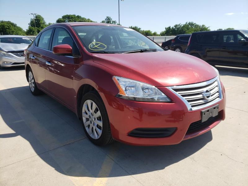 nissan sentra s 2015 3n1ab7ap3fl676718