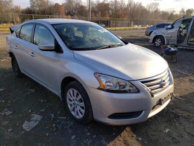 nissan sentra s 2015 3n1ab7ap3fl686603