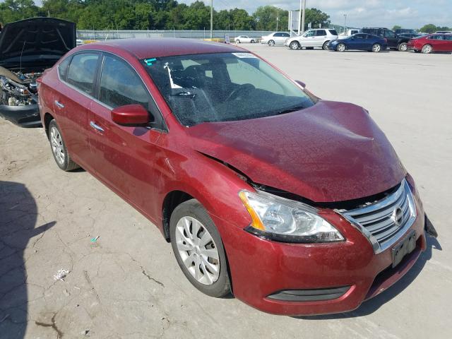 nissan sentra s 2015 3n1ab7ap3fl694216