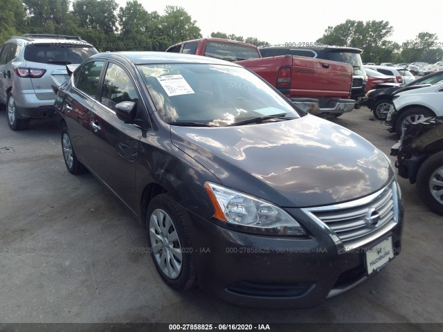 nissan sentra 2015 3n1ab7ap3fy230345