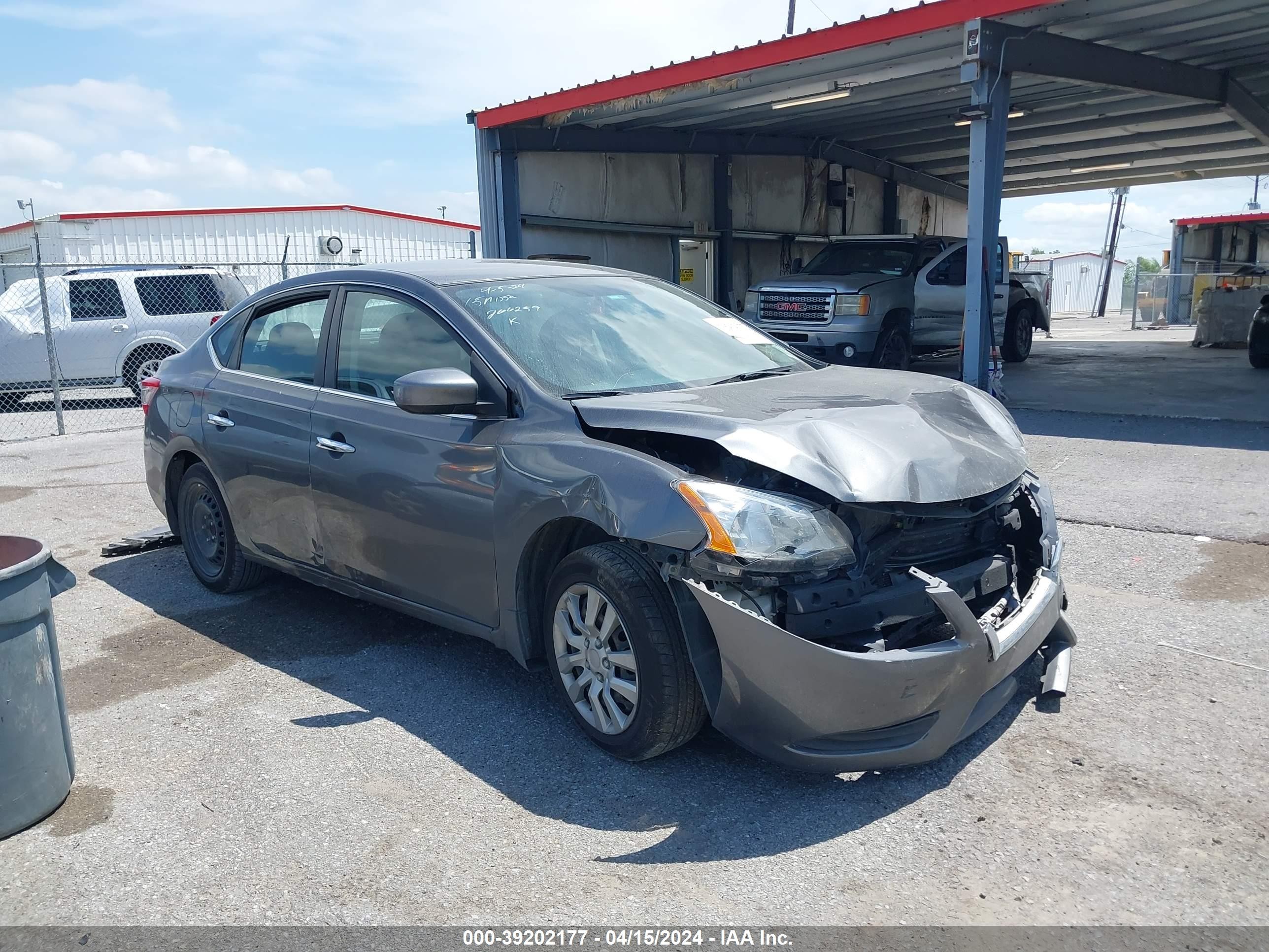 nissan sentra 2015 3n1ab7ap3fy266259