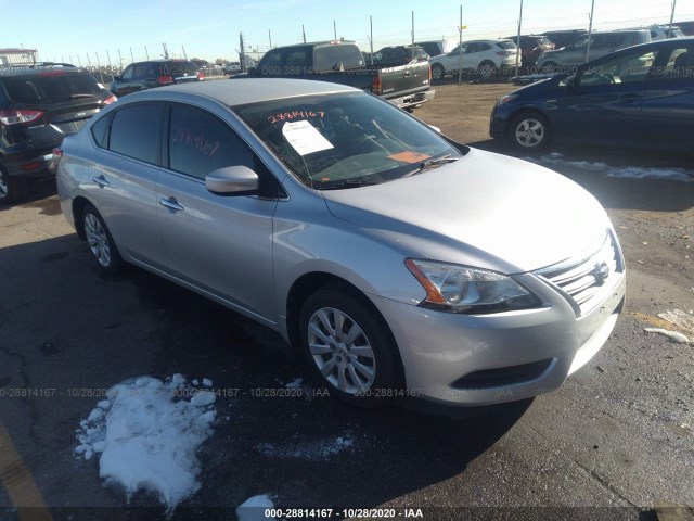 nissan sentra 2015 3n1ab7ap3fy313578