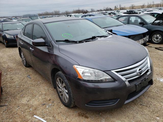 nissan sentra s 2015 3n1ab7ap3fy318909