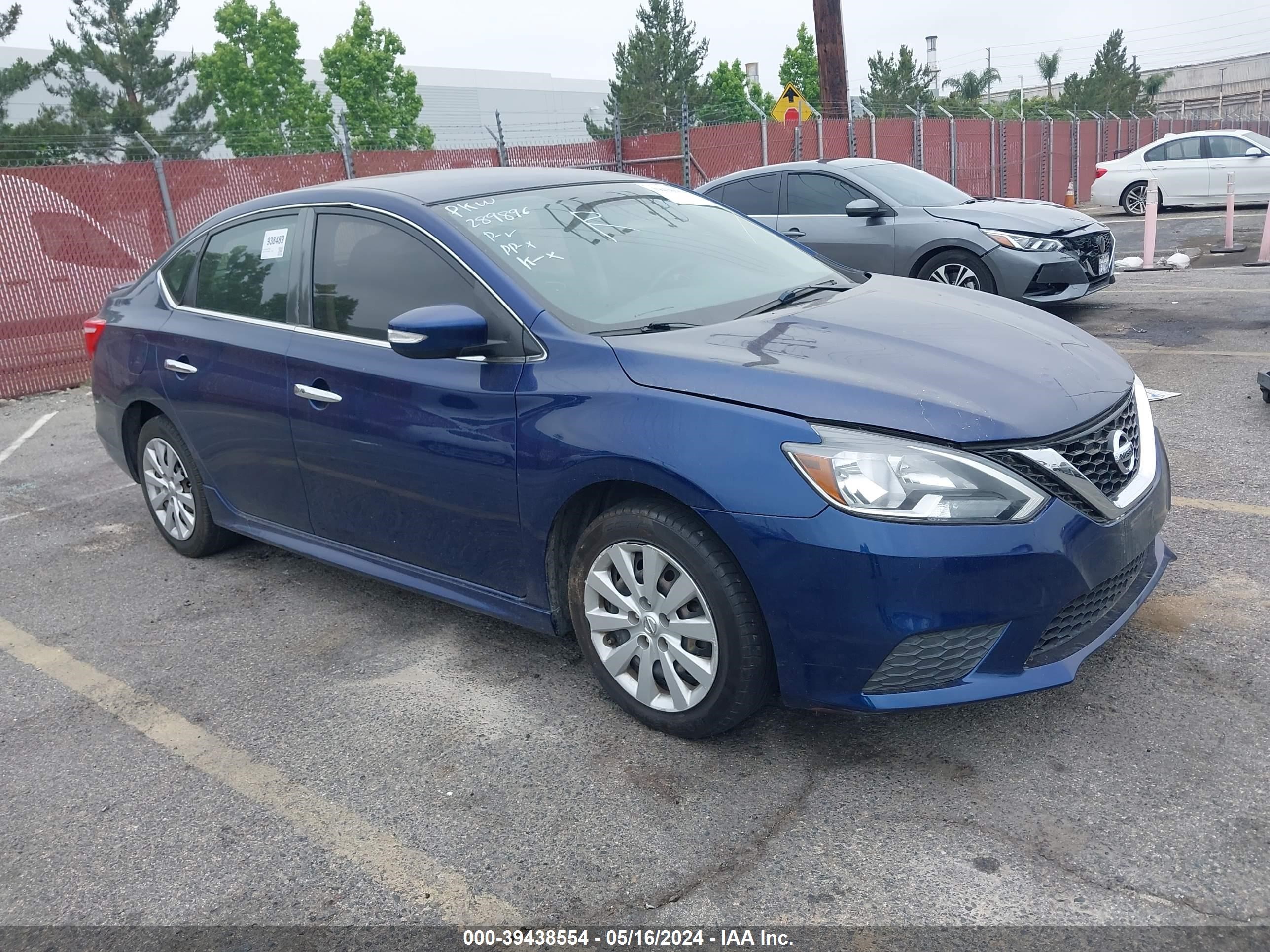 nissan sentra 2016 3n1ab7ap3gy289896