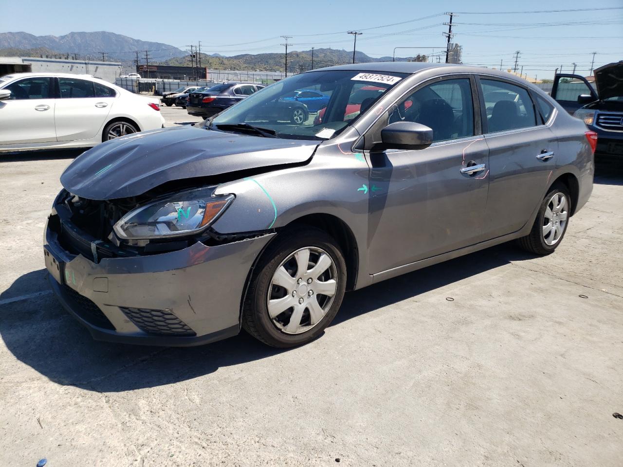 nissan sentra 2016 3n1ab7ap3gy297058