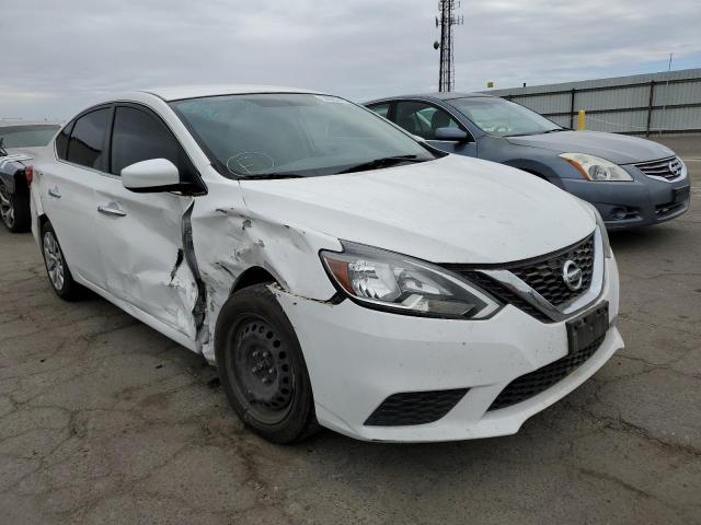 nissan sentra s 2017 3n1ab7ap3hl650428