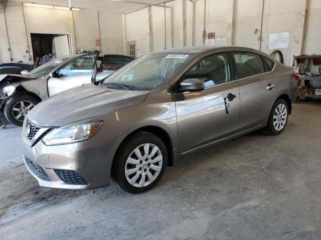 nissan sentra s 2017 3n1ab7ap3hl659372