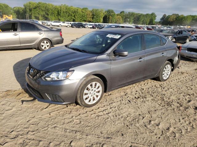 nissan sentra s 2017 3n1ab7ap3hl664491