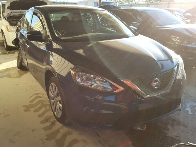 nissan sentra s 2017 3n1ab7ap3hl667407