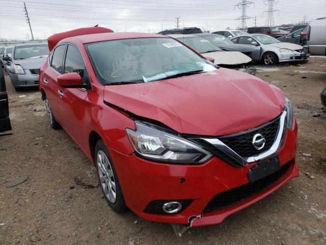 nissan sentra s 2017 3n1ab7ap3hl688287