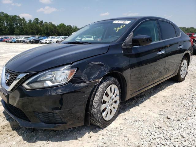 nissan sentra s 2017 3n1ab7ap3hl705511