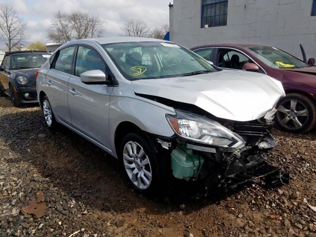 nissan sentra s 2017 3n1ab7ap3hy252946