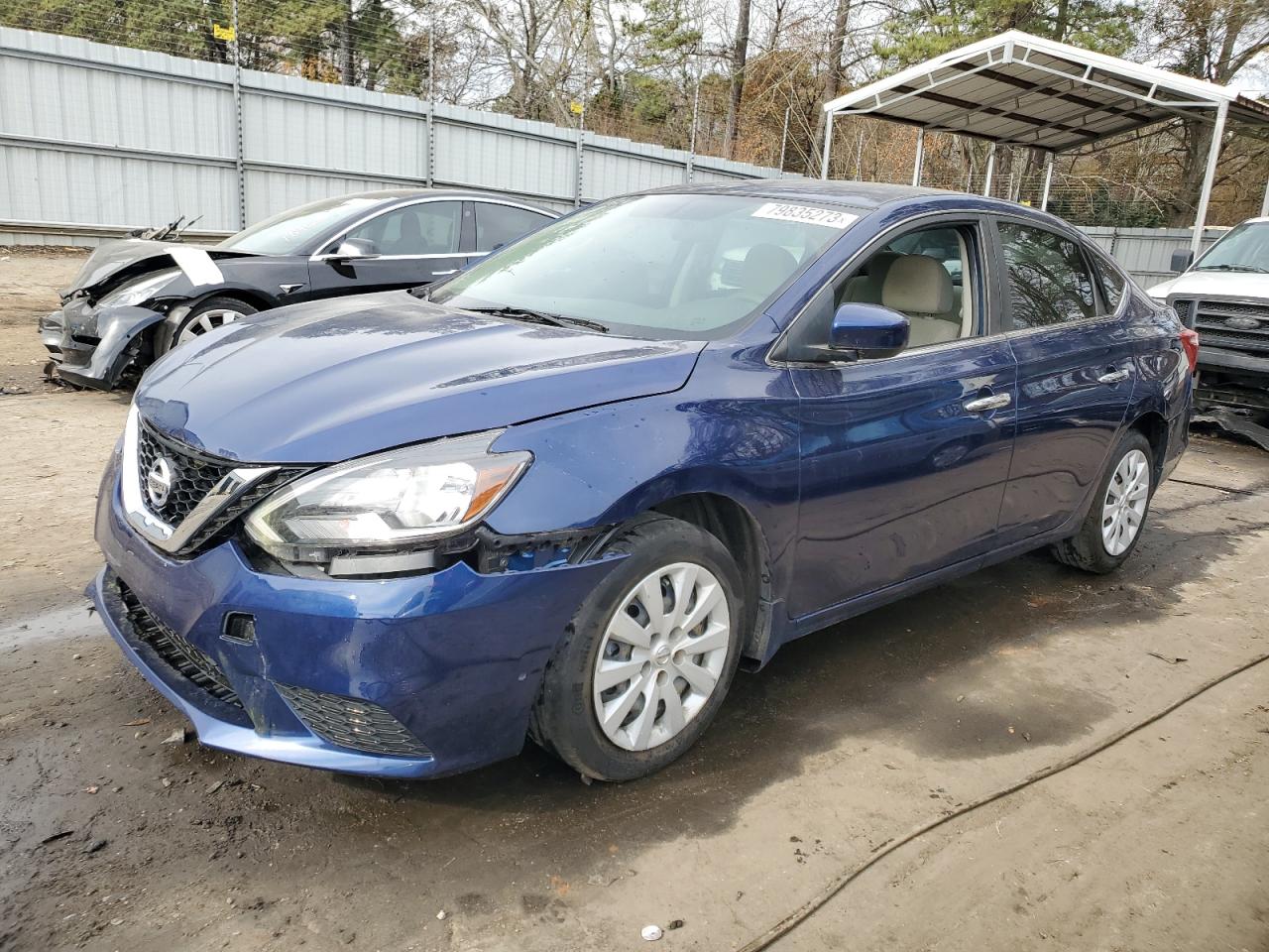 nissan sentra s 2017 3n1ab7ap3hy255961