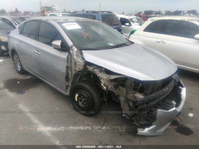 nissan sentra 2017 3n1ab7ap3hy302602