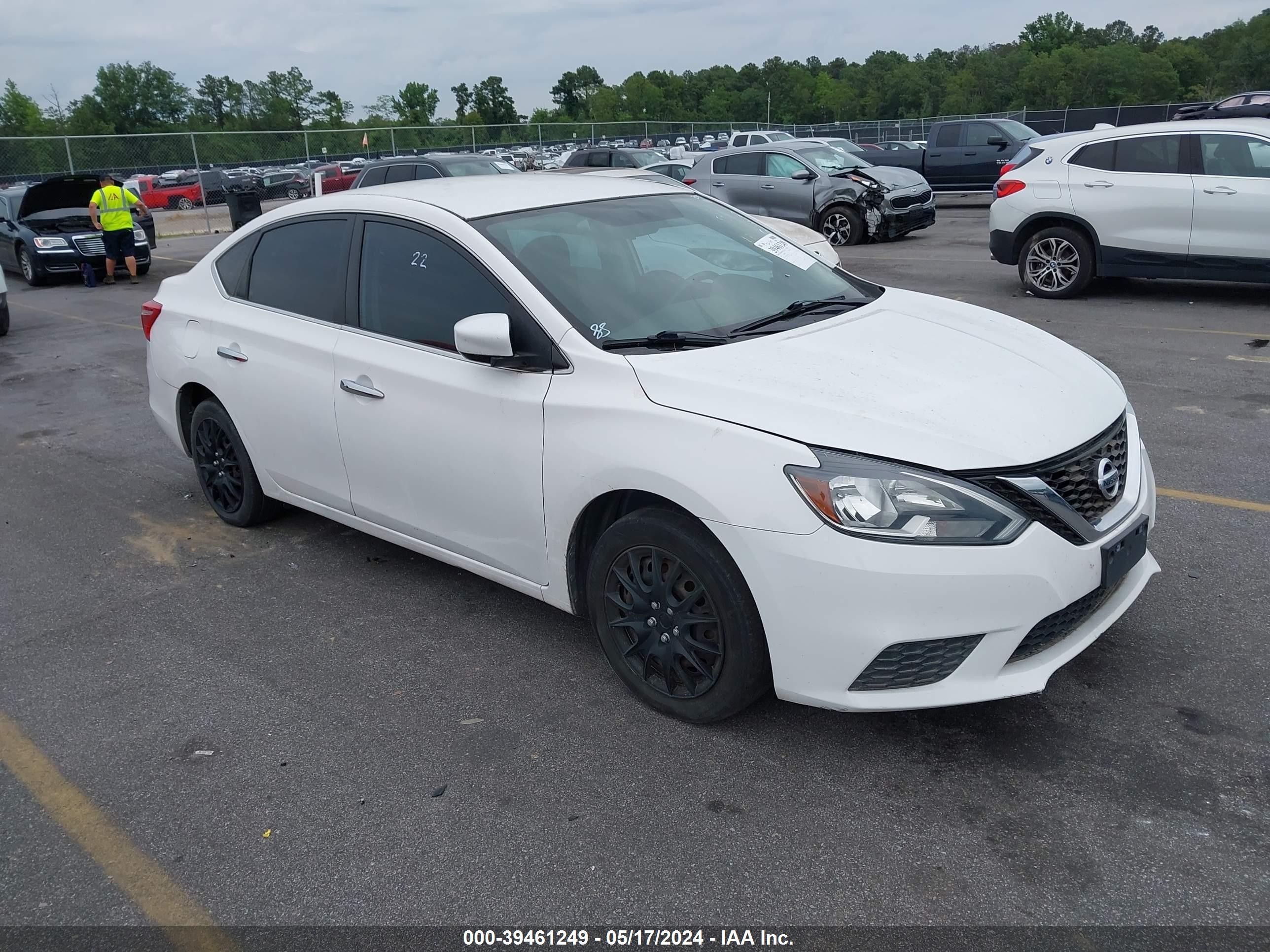 nissan sentra 2017 3n1ab7ap3hy318265