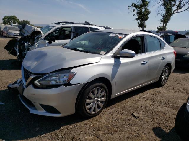 nissan sentra s 2017 3n1ab7ap3hy336071