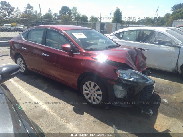 nissan sentra 2017 3n1ab7ap3hy378417