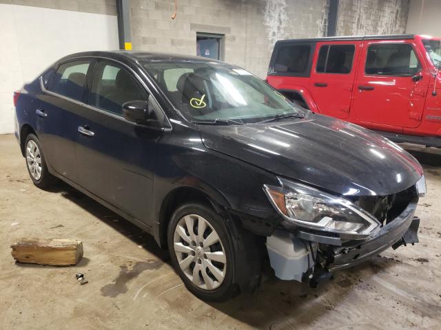 nissan sentra s 2017 3n1ab7ap3hy388414