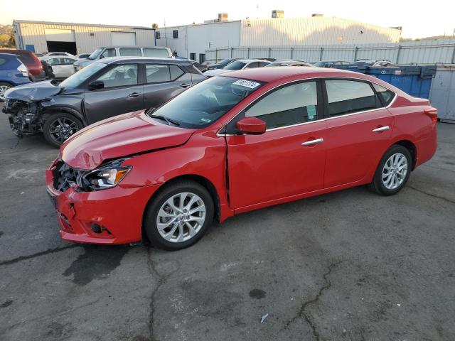 nissan sentra s 2018 3n1ab7ap3jl616916